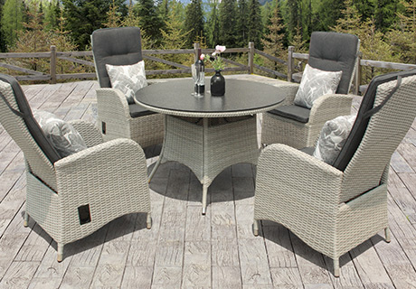 Garden chair set discount online