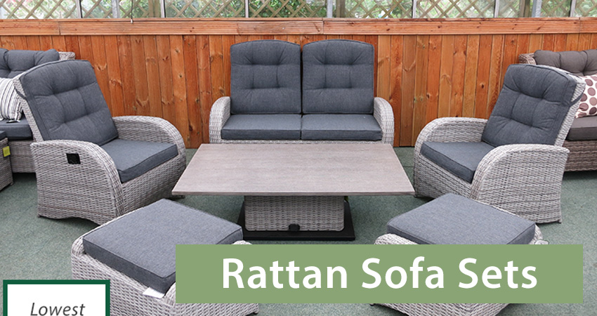 Rattan Sofa Sets - Babyplants